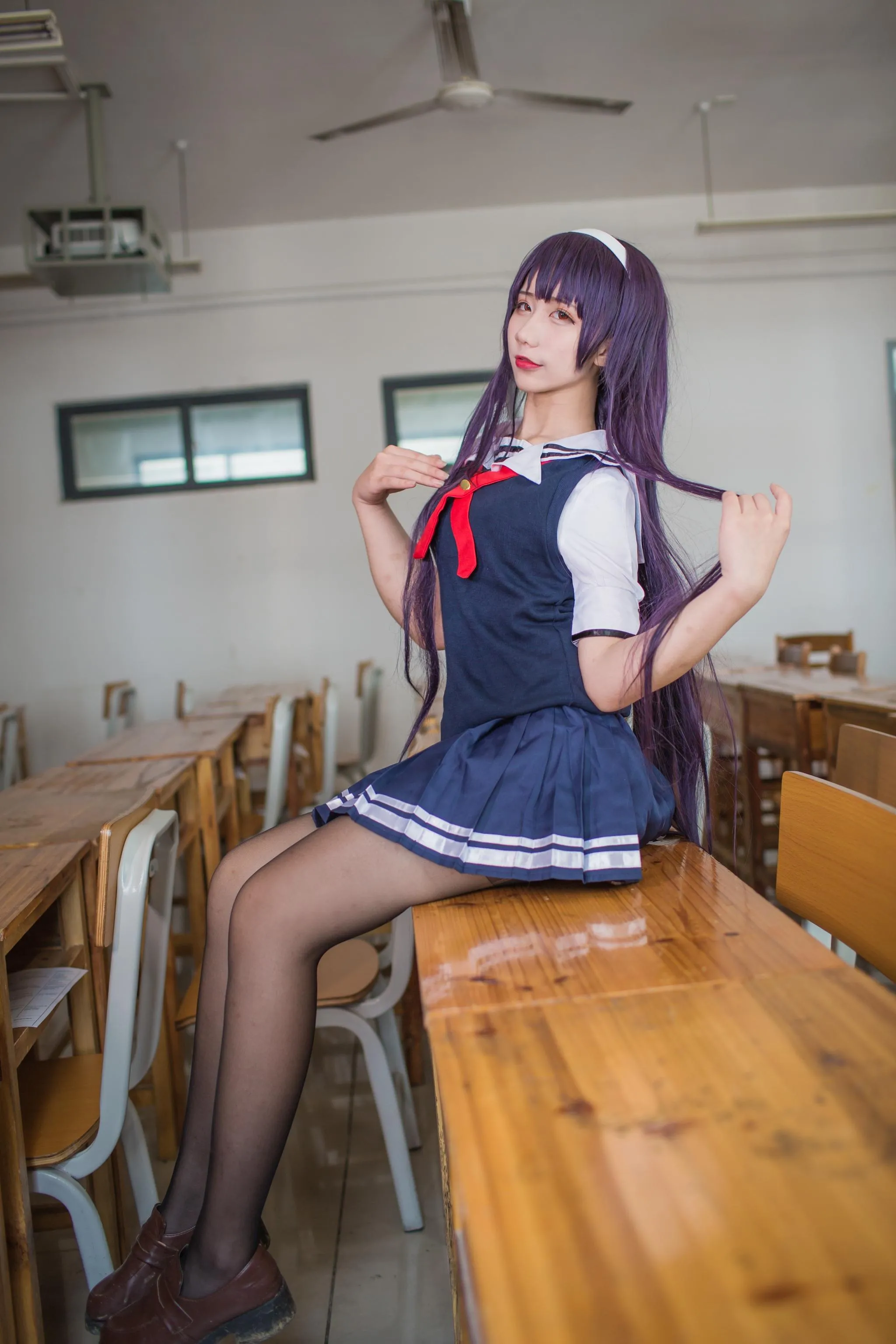 NO.44 九曲Jean-霞之丘诗羽夏季校服 [40P]插图